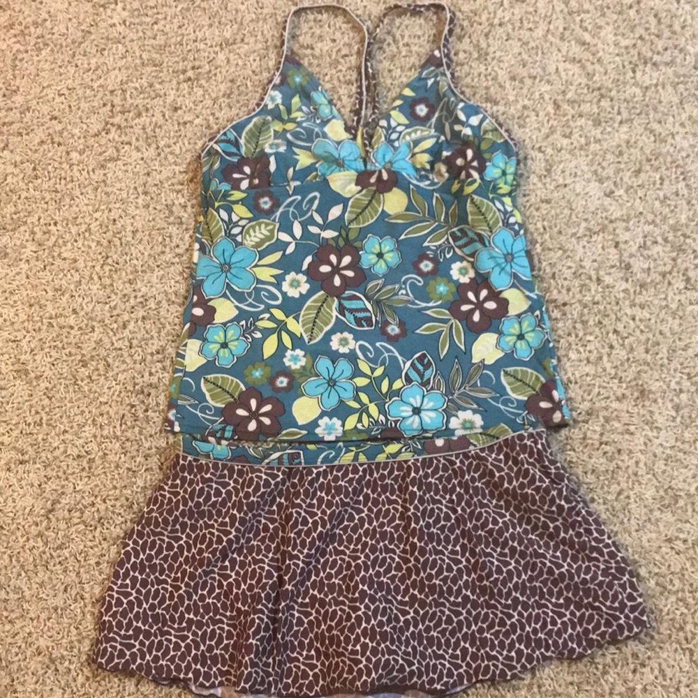 Athleta tankini bathing suit